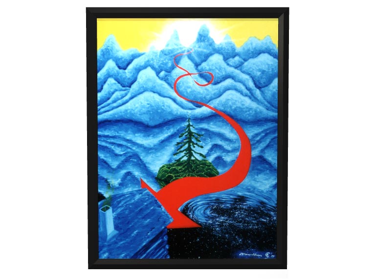 Mitternachtstraum | 1997 | &Ouml;l auf Leinwand | 60 x 80 cm