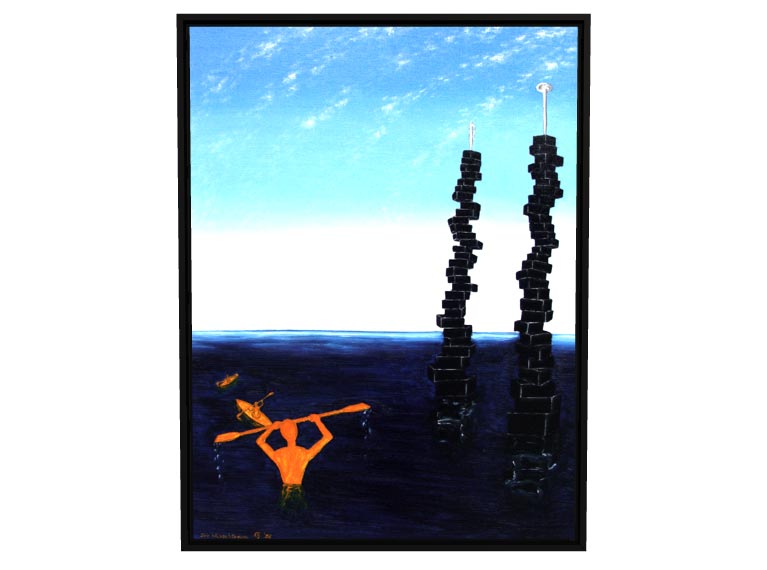 Der Wunschtraum 
1998 | &Ouml;l auf Leinwand | 60 x 80 cm